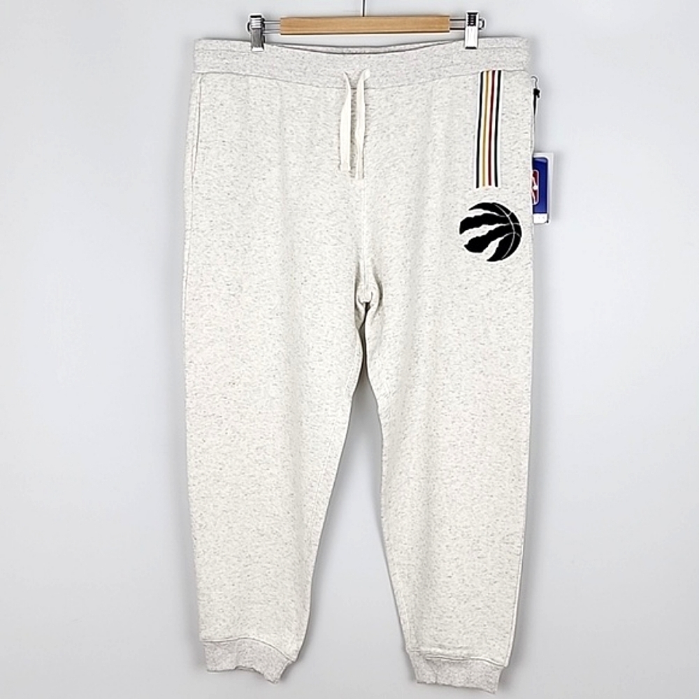 NWT Toronto Raptors Hudson's Bay Women's Charter For Change Jogger Pants Grey XL